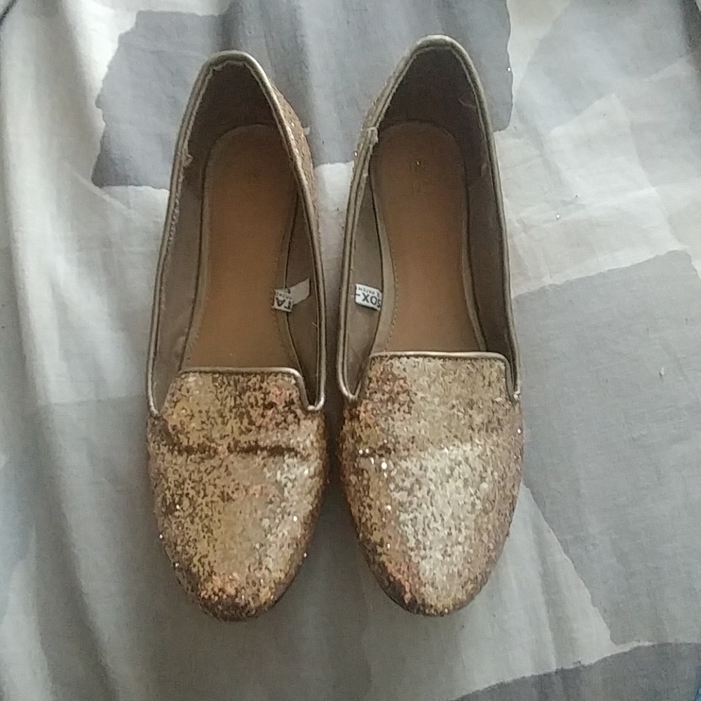 MOSSIMO Glitter flats